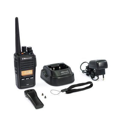 5. Midland G18 - PMR446 krótkofalówka 8 kan. 446.00625 - 446.09375 MHz Czarny
