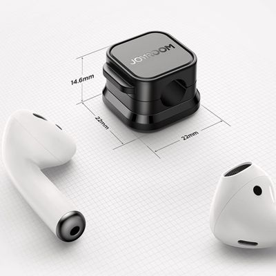 14. Organizer do kabli Joyroom JR-ZS368 magnetyczny - czarny (3 szt.)