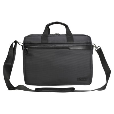 Torba na laptop Wozinsky WET-15 15.6" z rączką i regulowanym paskiem na ramię - czarna