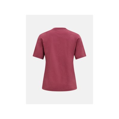 2. Koszulka damska PEAK PERFORMANCE W Original Small Logo Tee kolor czerwony