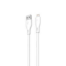 Dudao przewód kabel USB / Lightning 3A 1m biały (L2L 1m white)