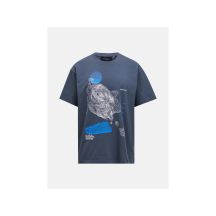 Koszulka PEAK PERFORMANCE M Graphic Tee granatowy