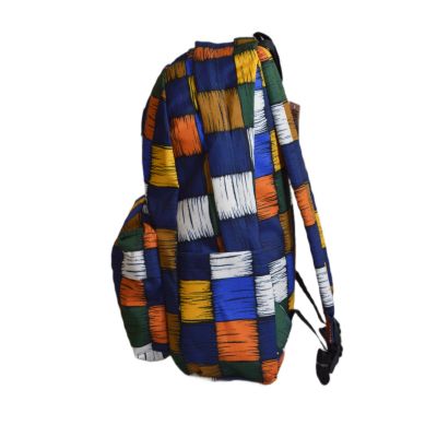 4. Plecak szkolny młodzieżowy Vans Old Skool H2O Kolorowy - VN0A5E2SCAS1