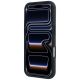 5. Etui BMW M Quadrille Kevlar Tricolor Print Lines MagSafe na iPhone 18 Pro Max / 17 Pro Max - ciemnoszare
