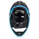 27. Kask rowerowy full-face Meteor Hydra M 55-58 cm czarny/niebieski