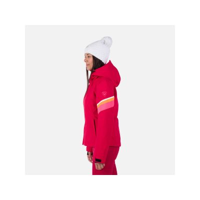 7. Kurtka Rossignol W Strawpile Jkt czerwony