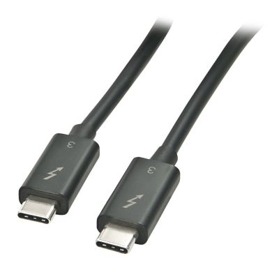 Lindy 41555 kabel USB USB 3.2 Gen 1 (3.1 Gen 1) 0,5 m USB C Czarny
