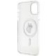 7. Etui Karl Lagerfeld IML Choupette MagSafe na iPhone 11 / Xr - przezroczyste