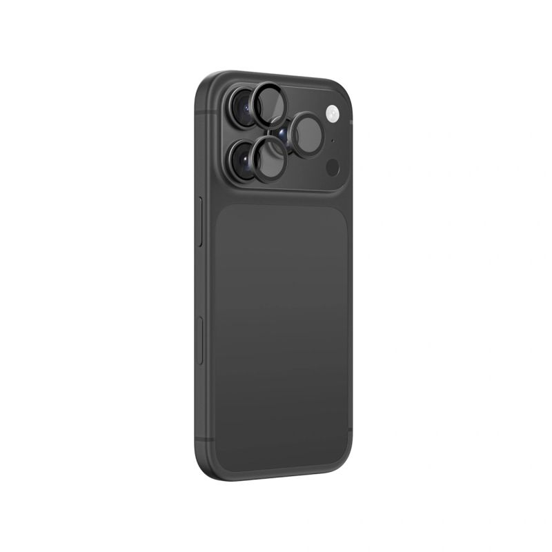 2. Szkło szafirowe na obiektyw aparatu AMAZINGTHING Titan Vision Lens Sapphire na iPhone 18 Pro / 18 Pro Max - czarne