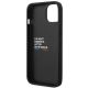 7. Etui BMW Leather Stamp Tricolor na iPhone 14 Plus - czarne