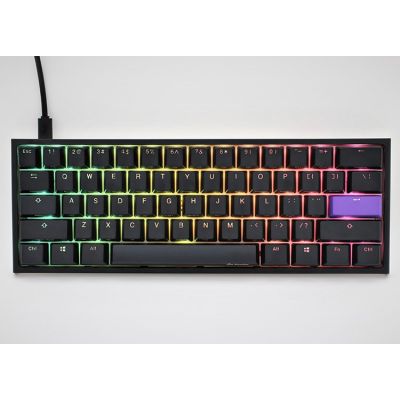 2. Ducky One 2 Pro Mini klawiatura Gaming USB QWERTY Czarny