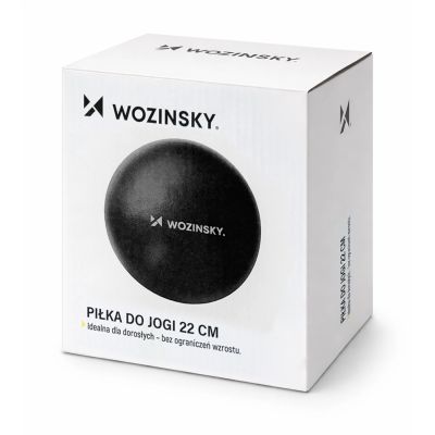 2. Piłka do ćwiczeń Wozinsky WPDP-C22 rehabilitacyjna 25cm - czarna