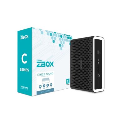 6. Zotac ZBOX CI629 NANO Wielkość PC 1.8L Czarny, Biały Intel SoC i3-1315U 1,2 GHz