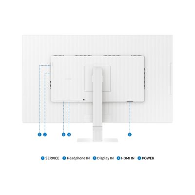 8. Samsung S70D monitor komputerowy 81,3 cm (32") 3840 x 2160 px 4K Ultra HD LCD Biały