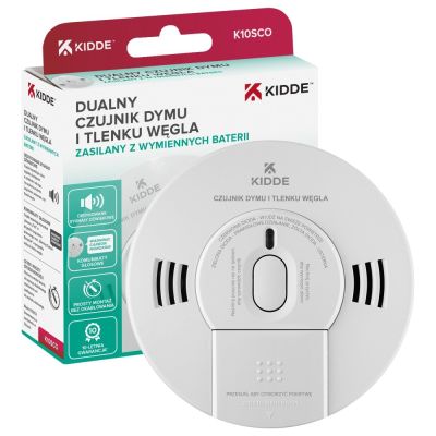 6. Dualny czujnik dymu i tlenku węgla K10SCO
