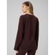 2. Bluza regular z wiązaniem i modalem damska 4F 4FRSS26TSWSF2784-80S