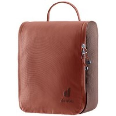 4. Kosmetyczka turystyczna Deuter Wash Center II, caspia/raisin