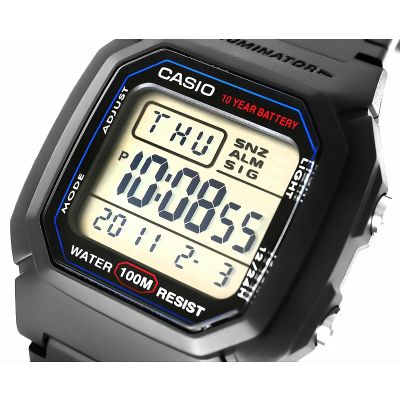4. Zegarek Męski CASIO W-800H-1AVDF + BOX