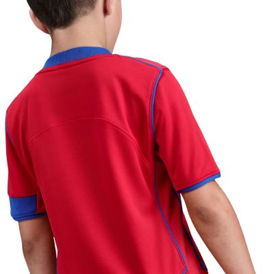 6. Koszulka dla dzieci Nike PSG Stadium 2025/26 czerwona HM4126 680