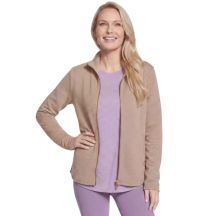 Skechers The Hoodless Hoodie GoWalk Shine Jacket JA78-TPBR Beżowe L