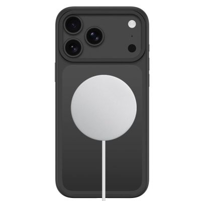 4. Etui Tech-Protect Magmat Magsafe CC na iPhone 18 Pro / 17 Pro - czarne matowe