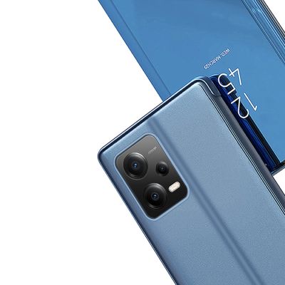 6. Clear View Case etui do Xiaomi Redmi Note 12 Pro / Poco X5 Pro 5G pokrowiec z klapką czarne