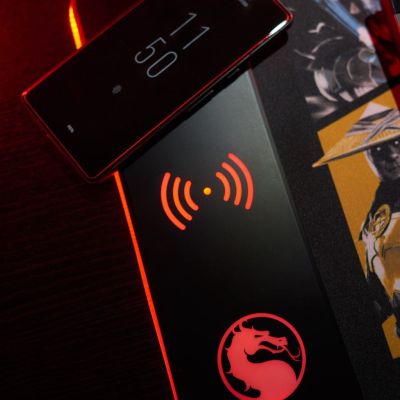 7. Numskull Games 154922 podkładka pod mysz Podkładka dla graczy Czarny, Wielobarwny, Czerwony