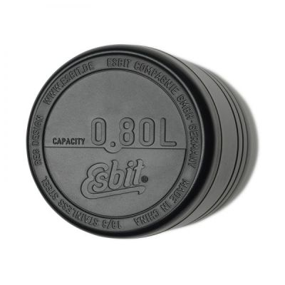 6. Pojemnik do przechowywania żywności ESBIT FJ800TL-BK okrągły dzbanek 0,8 l czarny 1 szt.