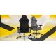 20. HATOR Darkside 3M Fabric Uniwersalny fotel dla gracza Szary