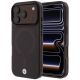 Etui BMW Sign Frosted IML & Metal Logo MagSafe na iPhone 18 Pro Max / 17 Pro Max - burgundowe