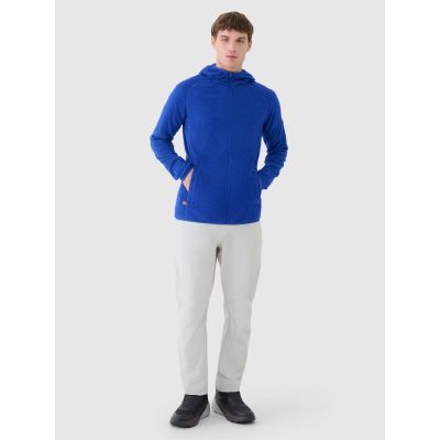 4. Bluza trekkingowa Primaloft Active rozpinana z kapturem męska 4F 4FWSS25TFSWM473-36S