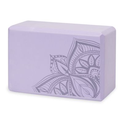 4. Kostka do Jogi z pianki GAIAM Lilac Point 63748
