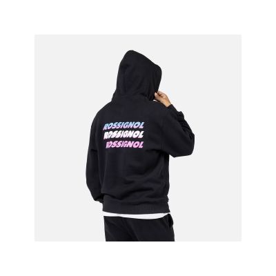 3. Bluza męska męska ROSSIGNOL WATERFALL H RELAX SWEATSHIRT czarna