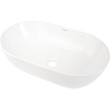 Umywalka ceramiczna nablatowa Deante PEONIA CDE_6U5S Biała