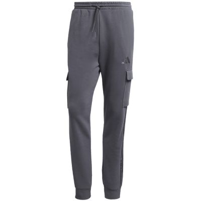 8. Spodnie męskie adidas AOP Colourblock szare JM1716