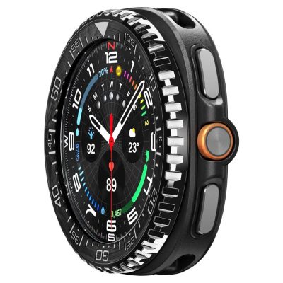 8. Nakładka Spigen Bezel Tune Pro Diverna Samsung Galaxy Watch 8 Classic 46 mm - czarna