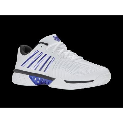 2. Sneakersy K-swiss EXPRESS LIGHT 3 WHITE/DAZZLING BLUE/BLACK-M (08562-165-M)