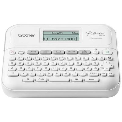 6. Brother PT-D410VP drukarka etykiet ZINK (Zero-Ink) 180 x 180 DPI Przewodowa TZe QWERTY