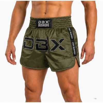 Spodenki tajskie męskie ARMY GREEN V1 COMBATWEAR | DBX Bushido
