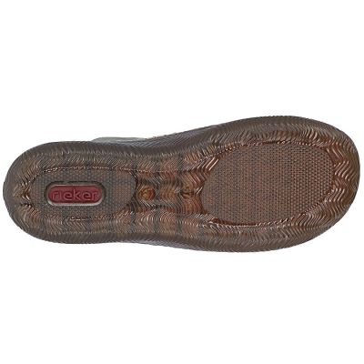 6. Półbuty damskie komfortowe zielone Rieker N2401-54