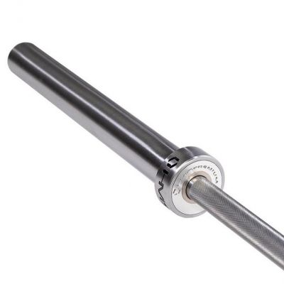 9. Gryf olimpijski 20 kg / 2200 mm z zaciskami lock jaw HMS GO1100