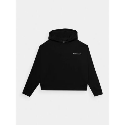 7. Bluza dresowa nierozpinana z kapturem damska 4F 4FWSS24TSWSF1003-20S