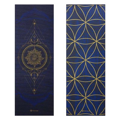 6. Mata do jogi dwustronna Gaiam Sun and Moon 6mm 63419