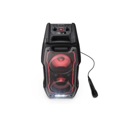 2. Sharp PS-931 głośnik przenośny / imprezowy Głośnik imprezowy Czarny 180 W