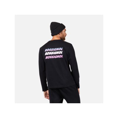 3. Koszulka męska ROSSIGNOL Long Sleeve Tee czarna