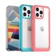 6. Wzmocnione etui z elastyczną ramką do iPhone 15 Pro Outer Space - niebieskie