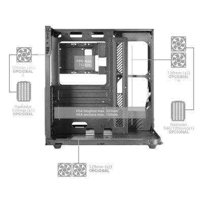 5. TACENS MARS MC-INFINIOLITE ATX-obudowa