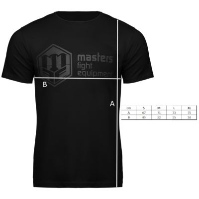 3. Koszulka Masters M TS-BLACK 04111-01M