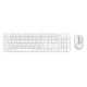 4. Klawiatura + mysz Trust ODY II Wireless White US