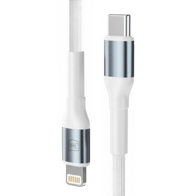 3. Kabel 3mk Hyper Cable N-SERIES USB-C / Lightning 1m 9V/2A 20W / biały